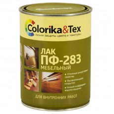 Лак ПФ-283 мебельный глянцевый «Colorika&Tex 0,8л